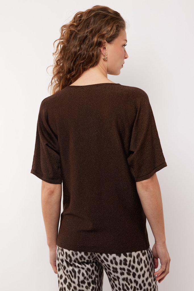 Edlin Knit Top##4; 514 Dark Chocola - Bruin