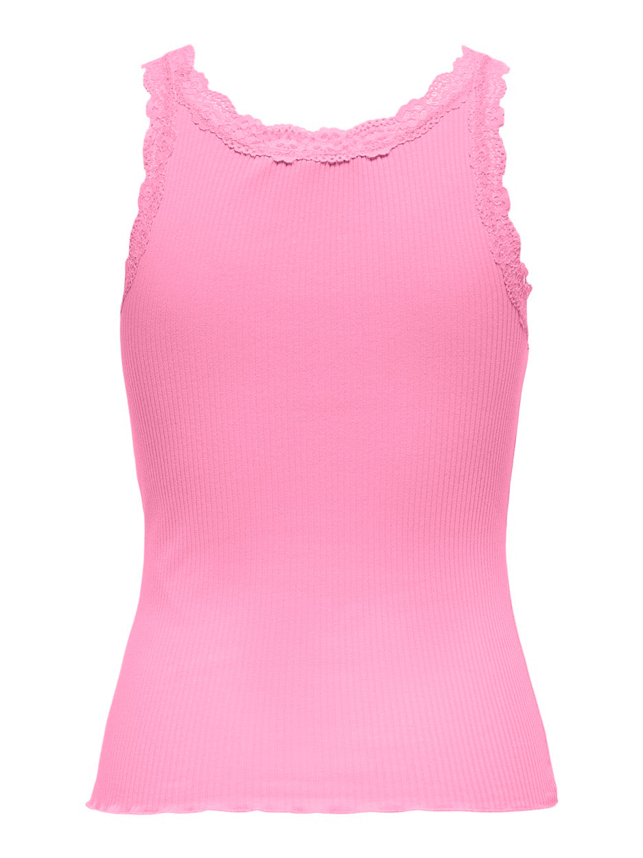 Onlsara Sharai Lace Tank Top - Roze