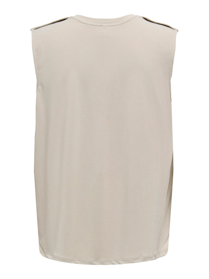 Onlfree Life S/l Modal Satin Mix To - Beige