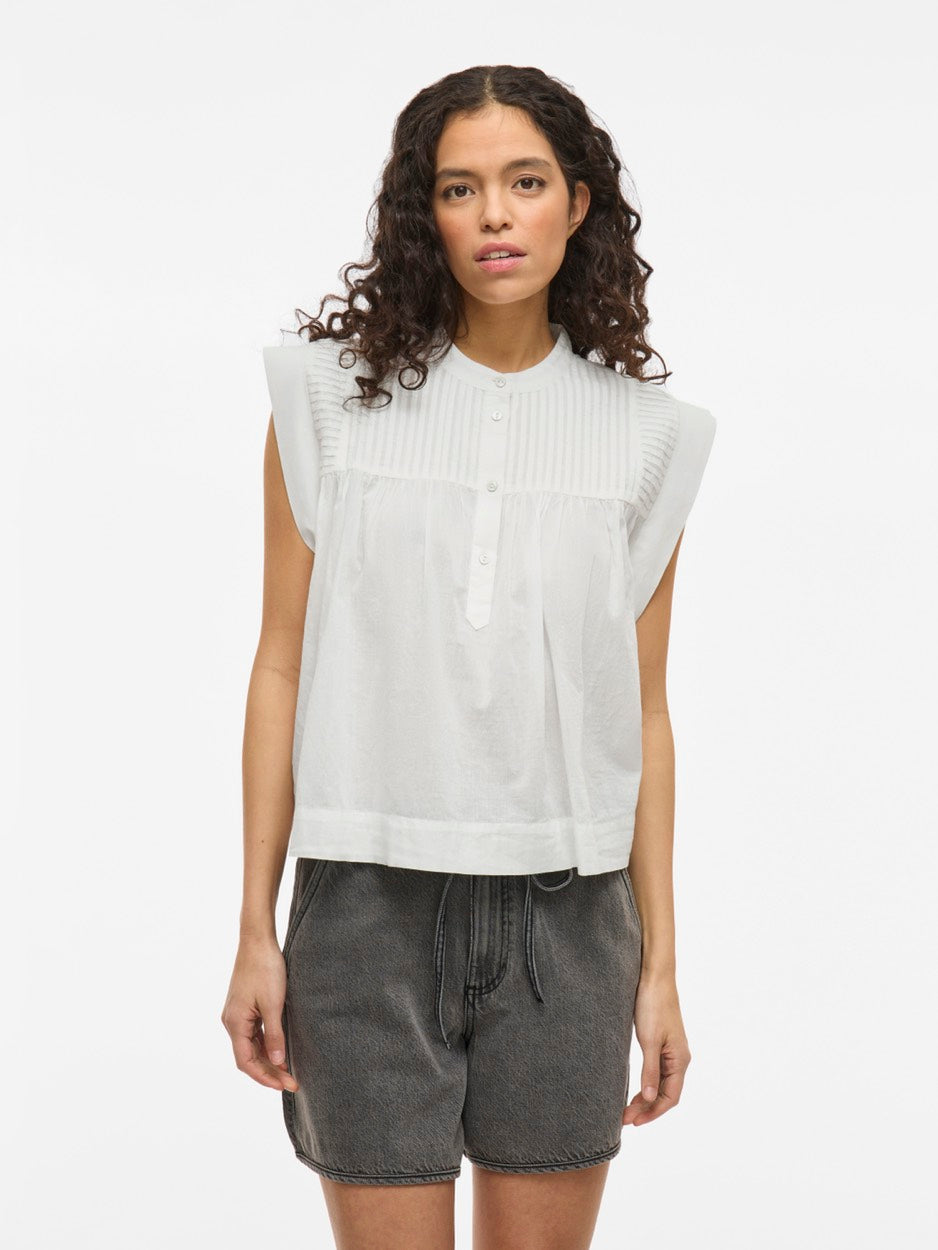 Vikatinka S/l Short Shirt - Off-white