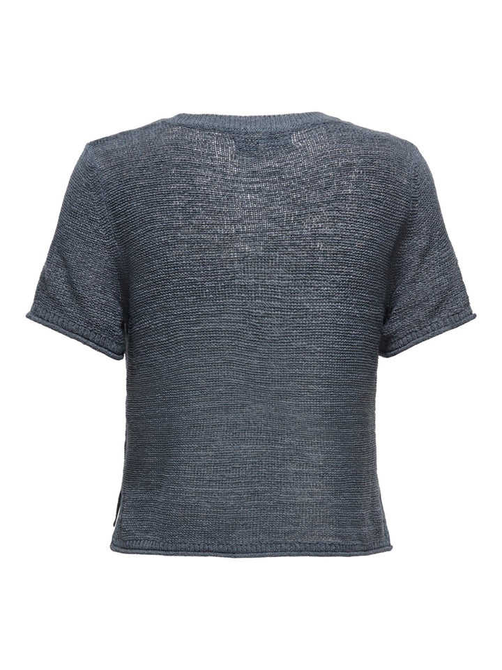 Onlsunny S/s Pullover Knt Noos - Petrol Blauw