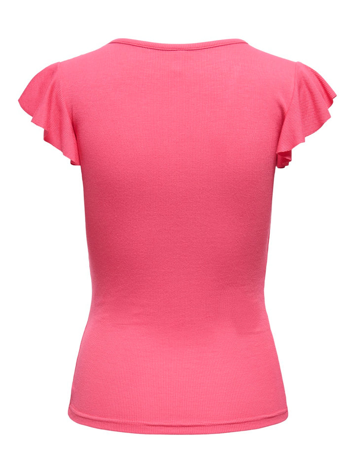 Onlbelia Cap Sleeve Top Jrs Noos - Pink