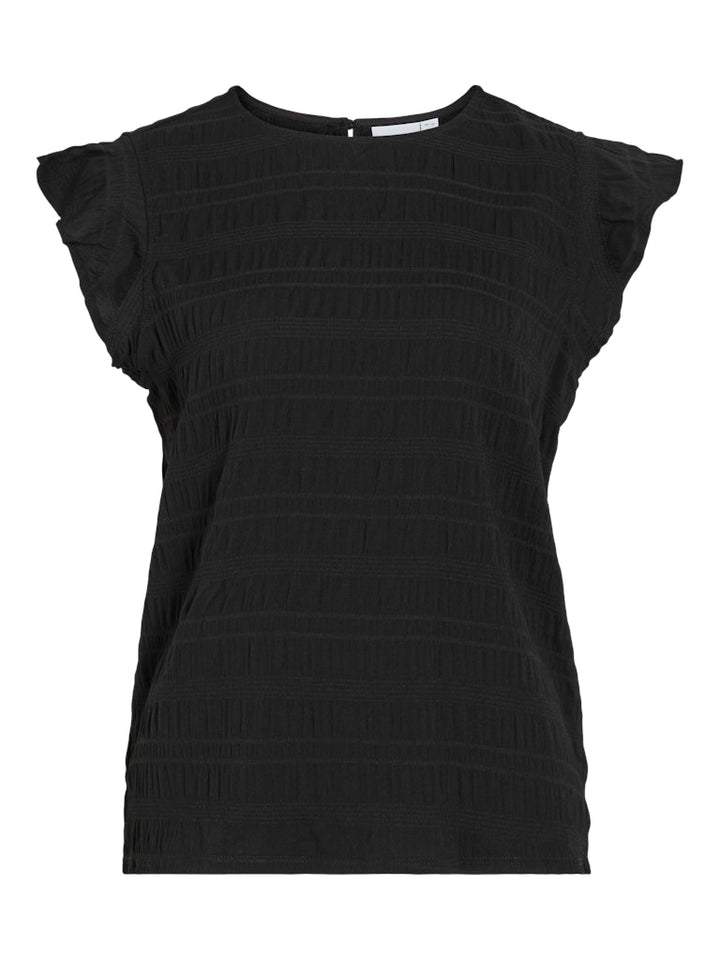 Viraye Ss Top - Zwart