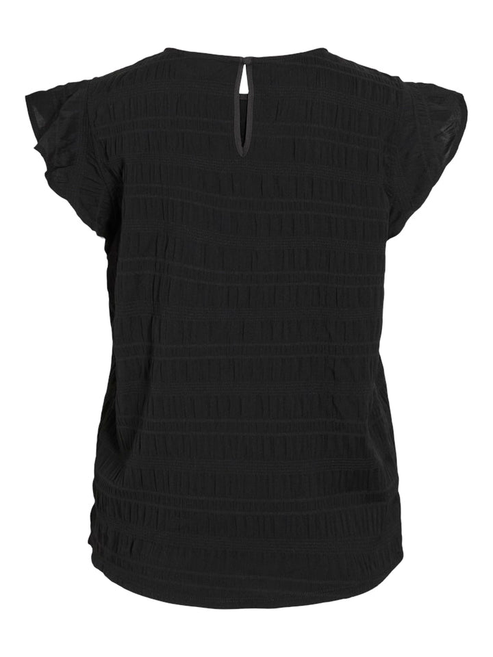 Viraye Ss Top - Zwart