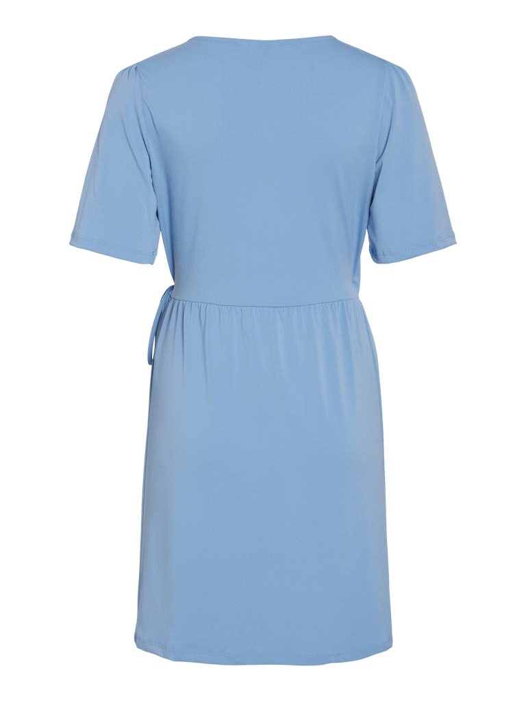 Vinayeli Ss Short Dress - Lichtblauw