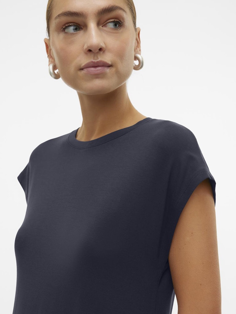 Vmava Sl Knee Dress - Navy