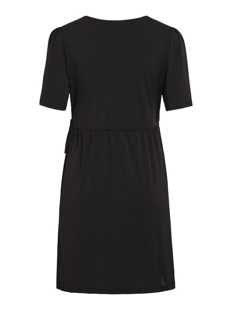 Vinayeli Ss Short Dress - Zwart