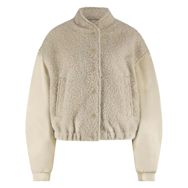 Baltimore Jacket Satin - Zand