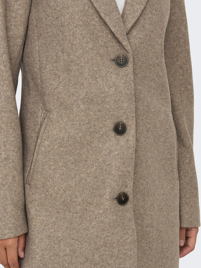 Jdyecho Life Coat Otw Noos - Zand Dessin