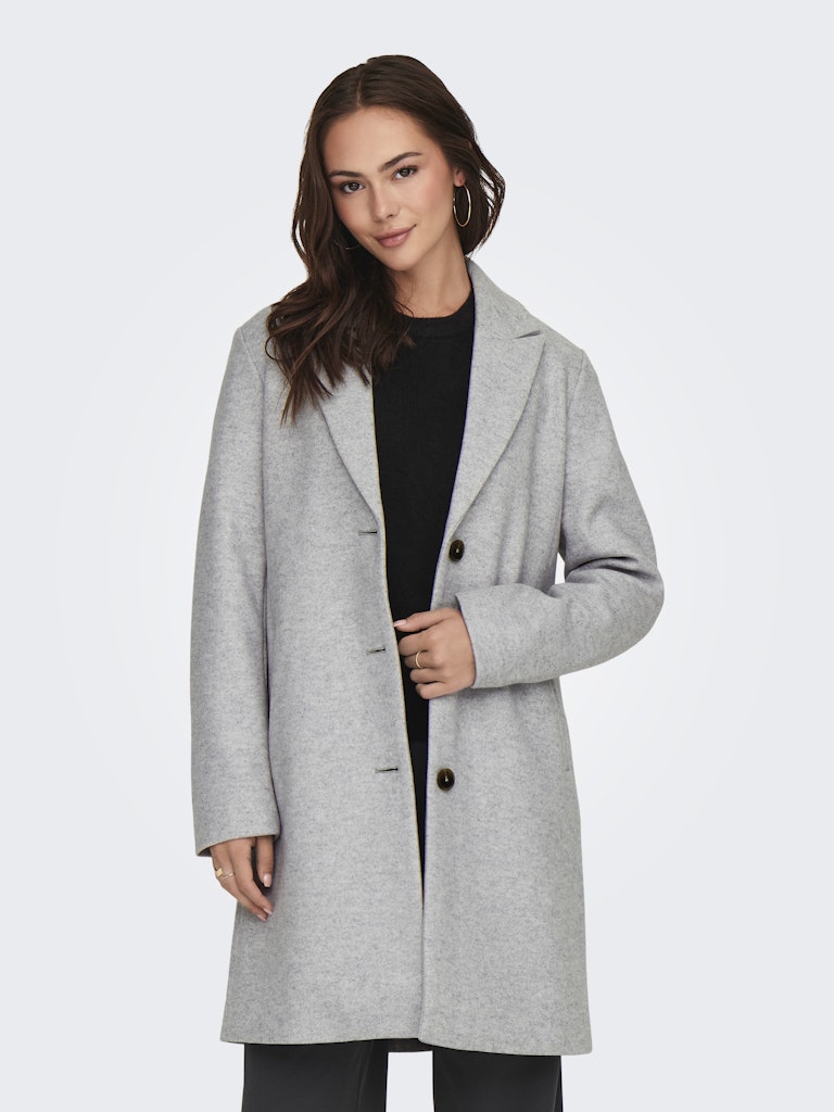 Jdyecho Life Coat Otw Noos - Lichtgrijs