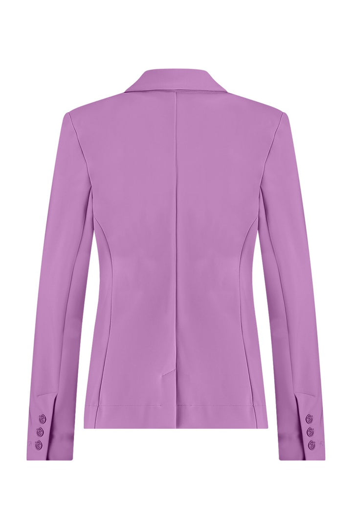 Cally Bonded Blazer - Oud Roze