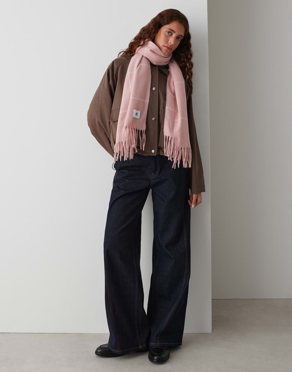 Avidane Scarf 10463813487375 - Roze Dessin