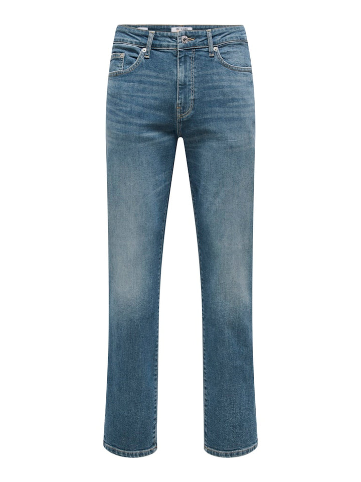 Onsweft Regular 5750 Ey Box Jeans Mu - Blue Denim