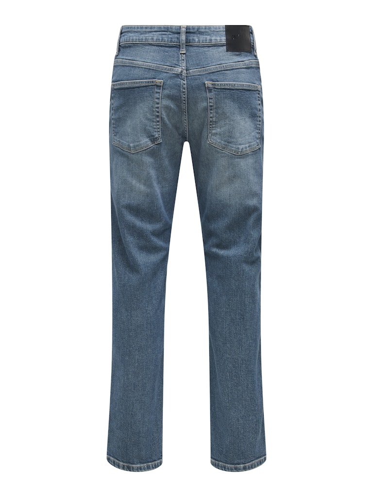 Onsweft Regular 5750 Ey Box Jeans Mu - Blue Denim