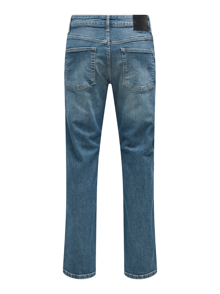 Onsweft Regular 5750 Ey Box Jeans Mu - Blue Denim