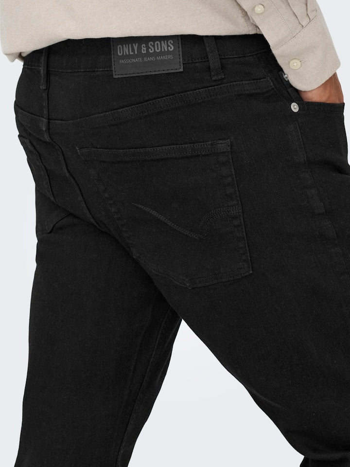 Onsweft Reg. Jax Box Pim Dnm - Black Denim