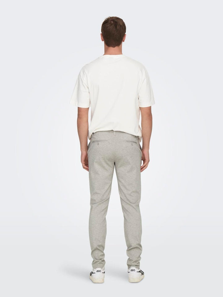 Onsmark Slim Tap 0209 Melange Pant - Beige