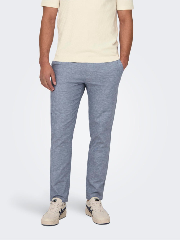 Onsmark Tap 0011 Cotton Linen Pnt - Lichtblauw