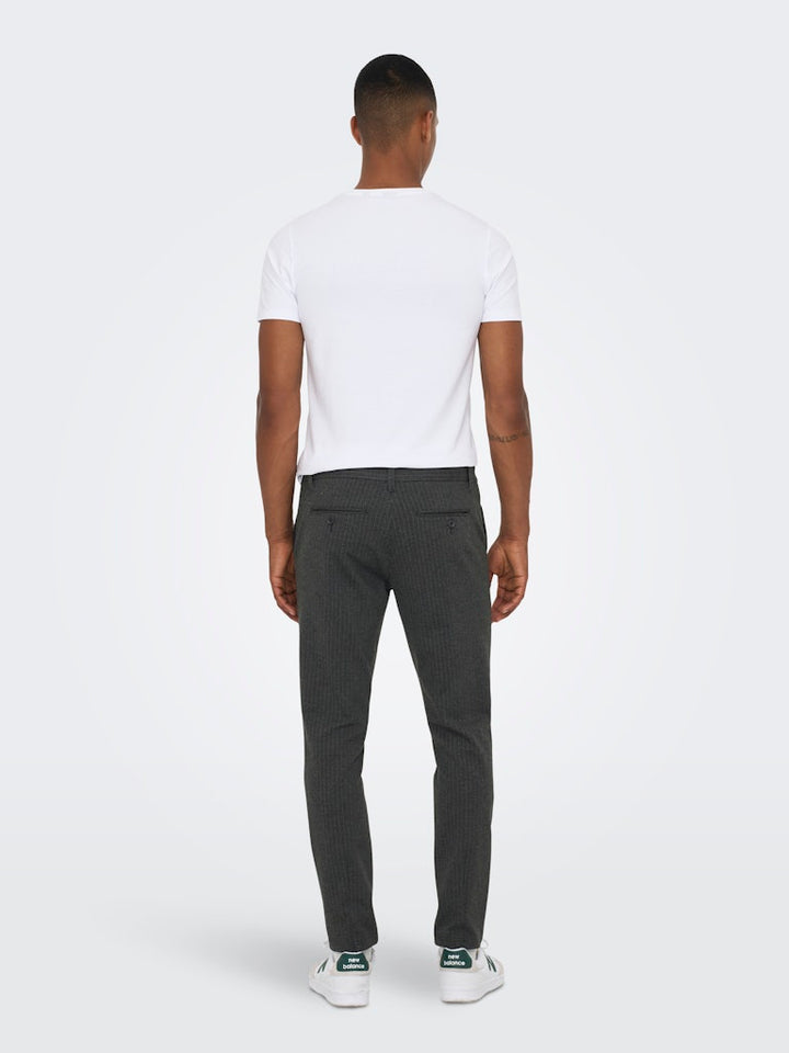 Onsmark Pant Stripe Gw 3727 Noos - Grijs Dessin