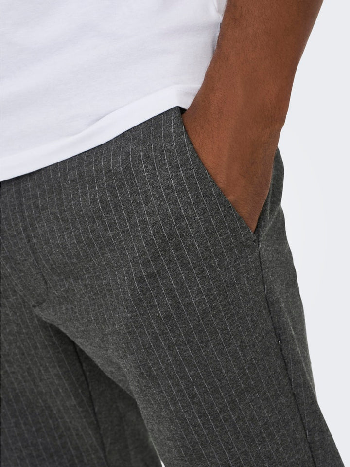 Onsmark Pant Stripe Gw 3727 Noos - Grijs Dessin
