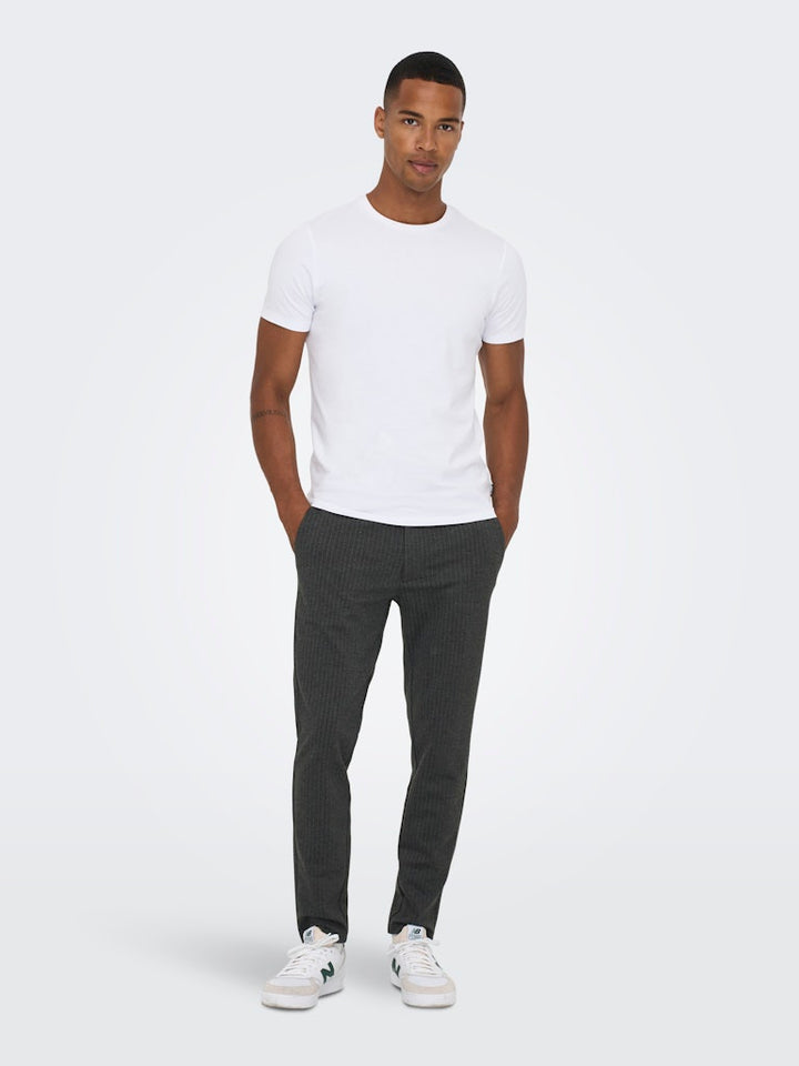 Onsmark Pant Stripe Gw 3727 Noos - Grijs Dessin