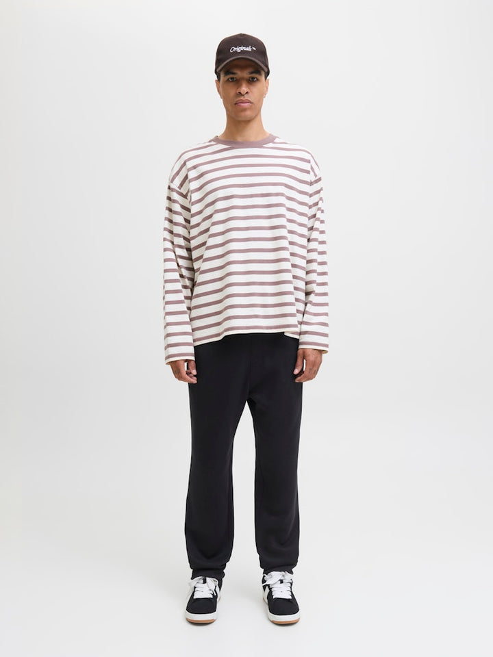 Jpstkane Bradley Uncuffed Swt Pants Noos - Zwart