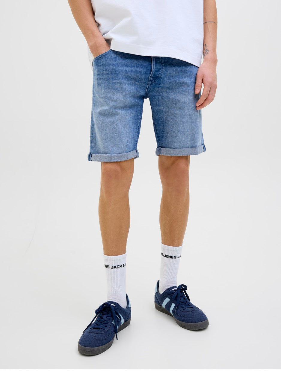 Jjirick Jjfox Shorts Cb 310 Sn - Blue Denim