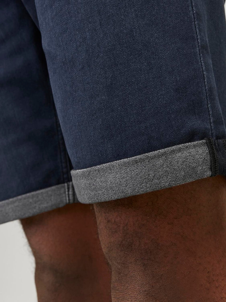 Jjirick Jjicon Shorts Ge 604 I.k Ss - Blue Denim