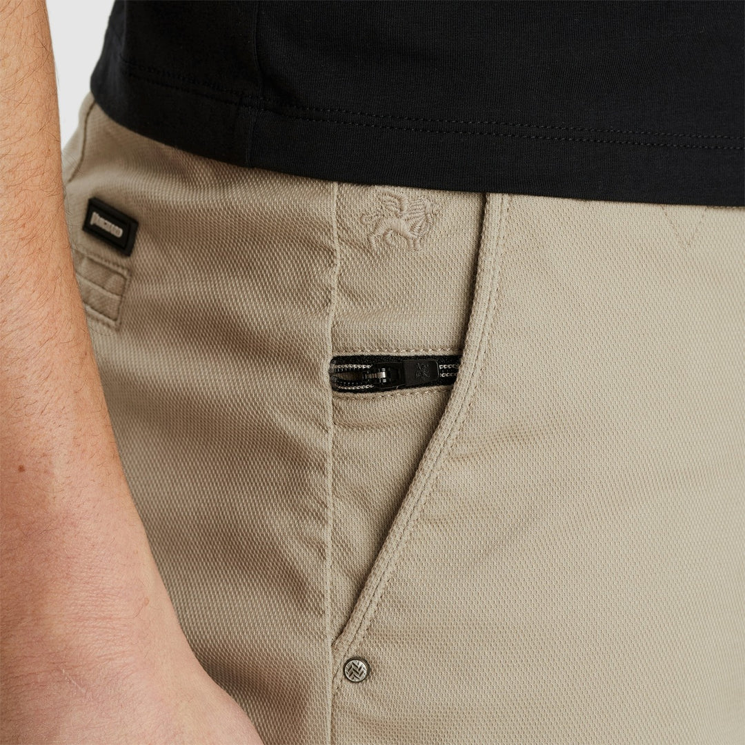 V65 Shorts Dobby Stretch - Zand
