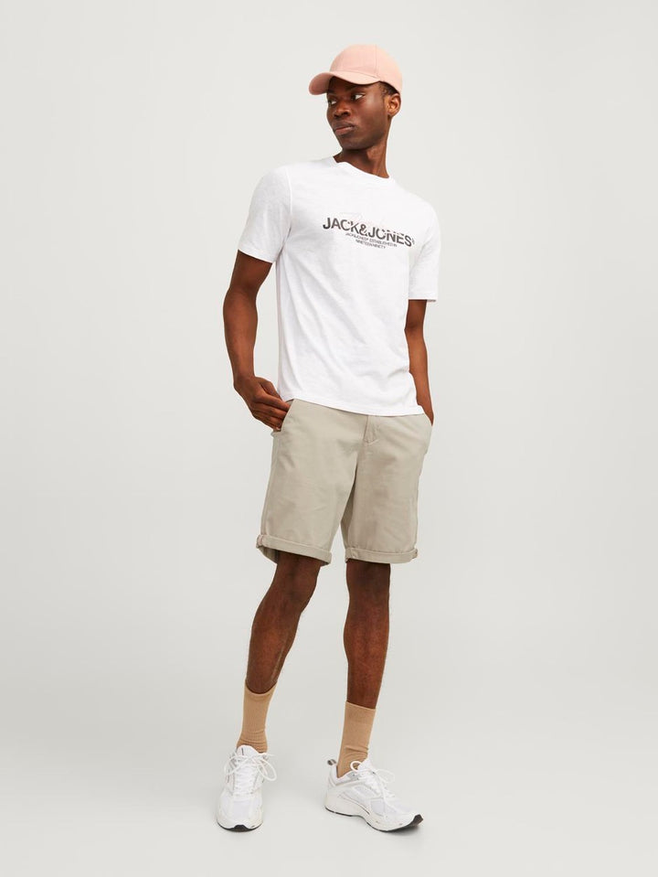 Jpstbowie Jjshorts Solid Sn - Zand