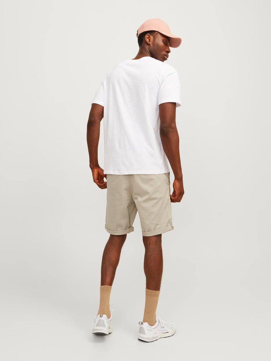Jpstbowie Jjshorts Solid Sn - Zand