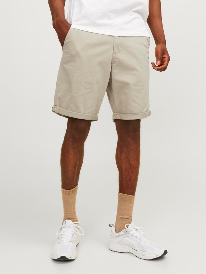 Jpstbowie Jjshorts Solid Sn - Zand