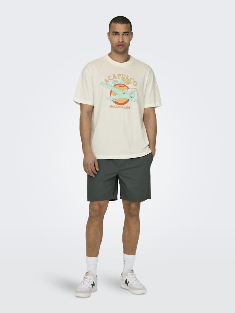 Onstel Life 0119 Shorts - Olijf