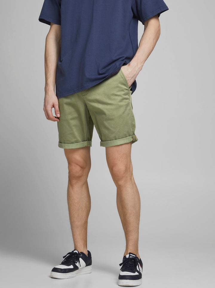 Jpstbowie Jjshorts Solid Sa Sn - Olijf