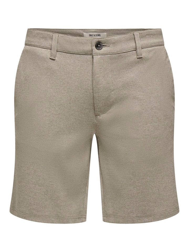 Onsmark 0209 Melange Shorts Noos - Kaki