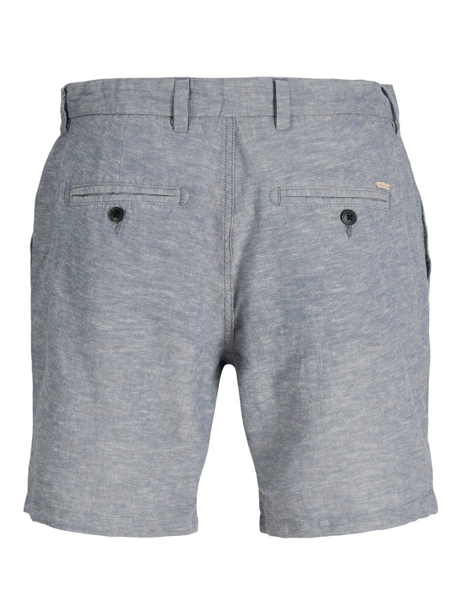 Jpstace Jjsummer Linen Blend Short - Lichtblauw
