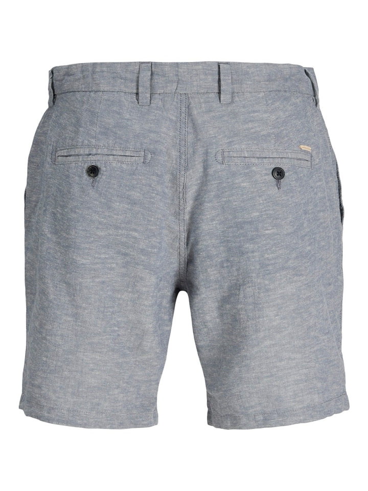 Jpstace Jjsummer Linen Blend Short - Lichtblauw