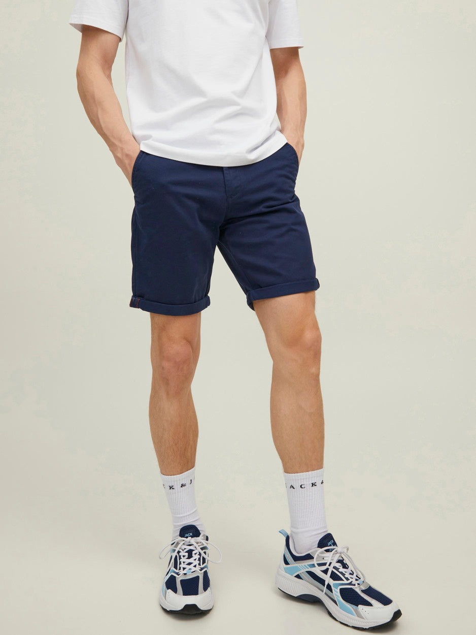 Jjibowie Jjshorts Solid Sa Sts. . . - Navy