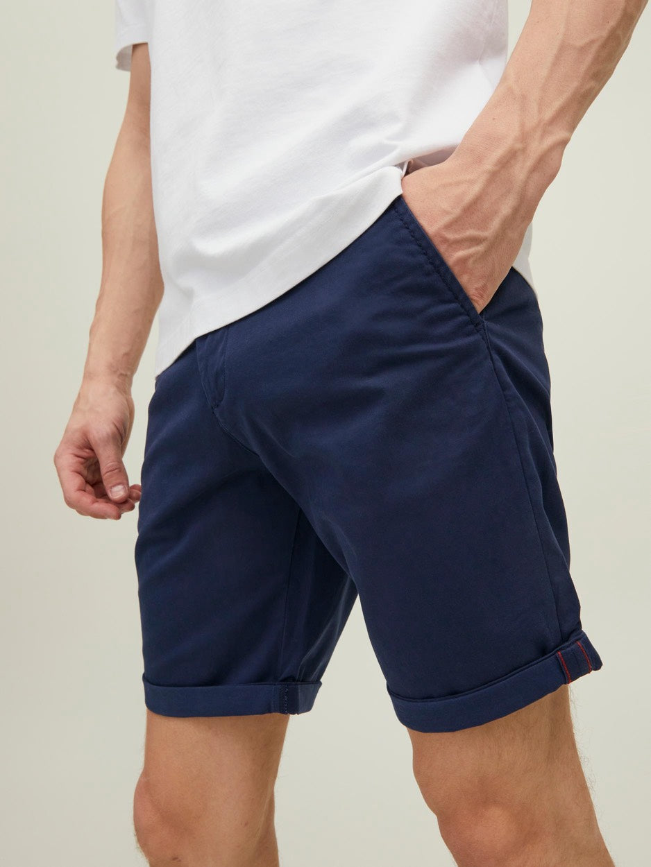 Jjibowie Jjshorts Solid Sa Sts. . . - Navy