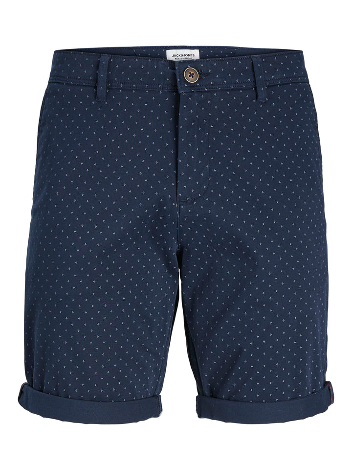 Jpstbowie Jjshort Sa Printed Sn - Blauw Dessin