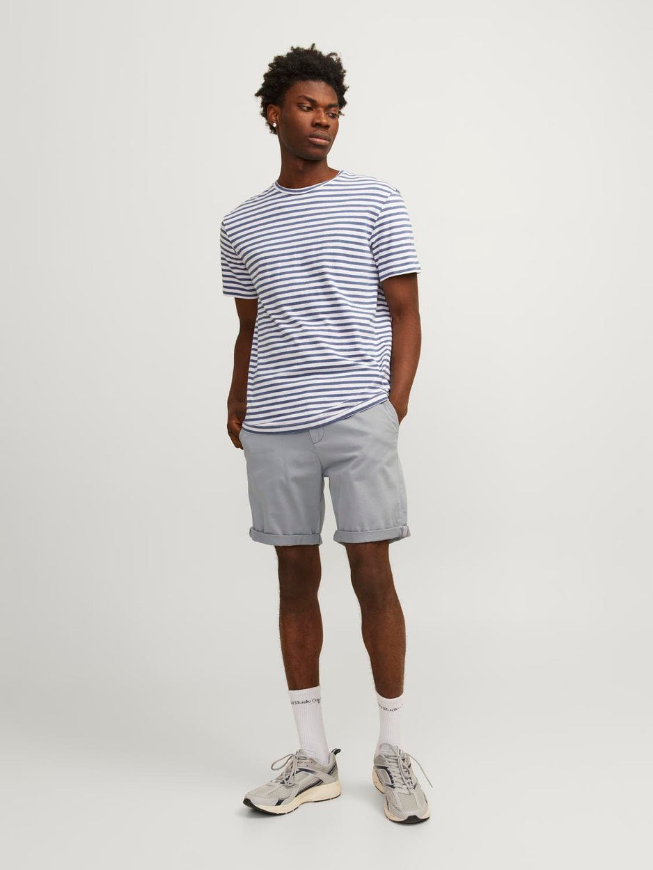Jpstbowie Jjshorts Solid Sn - Lichtgrijs