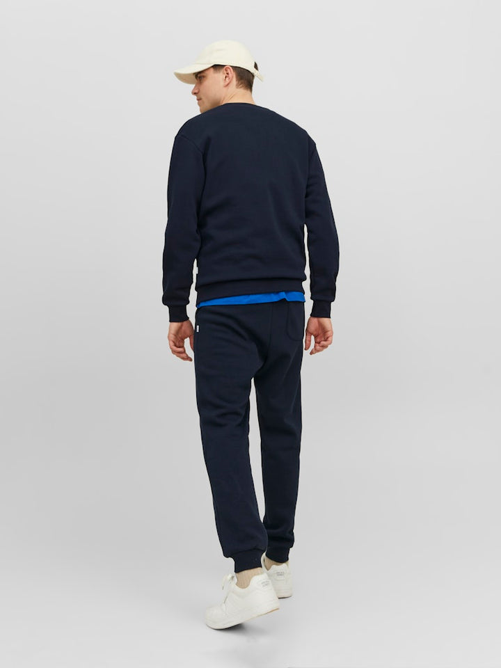 Jjebradley Sweat Crew Noos - Navy