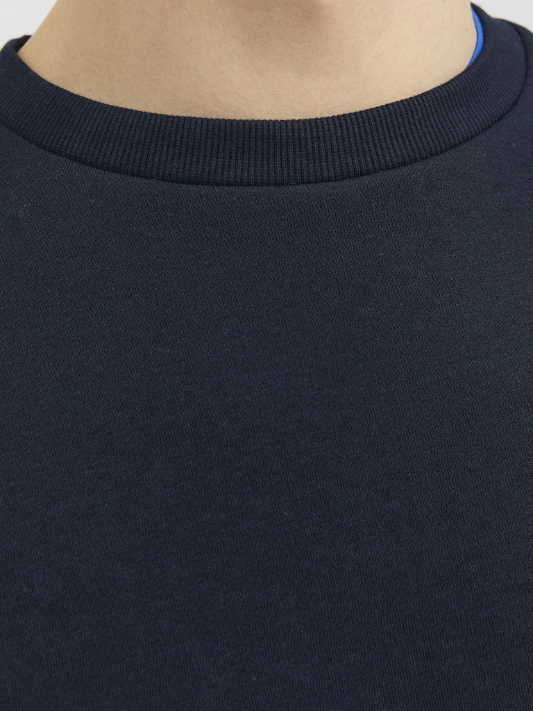 Jjebradley Sweat Crew Noos - Navy