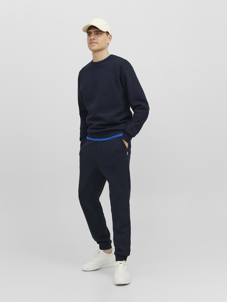Jjebradley Sweat Crew Noos - Navy