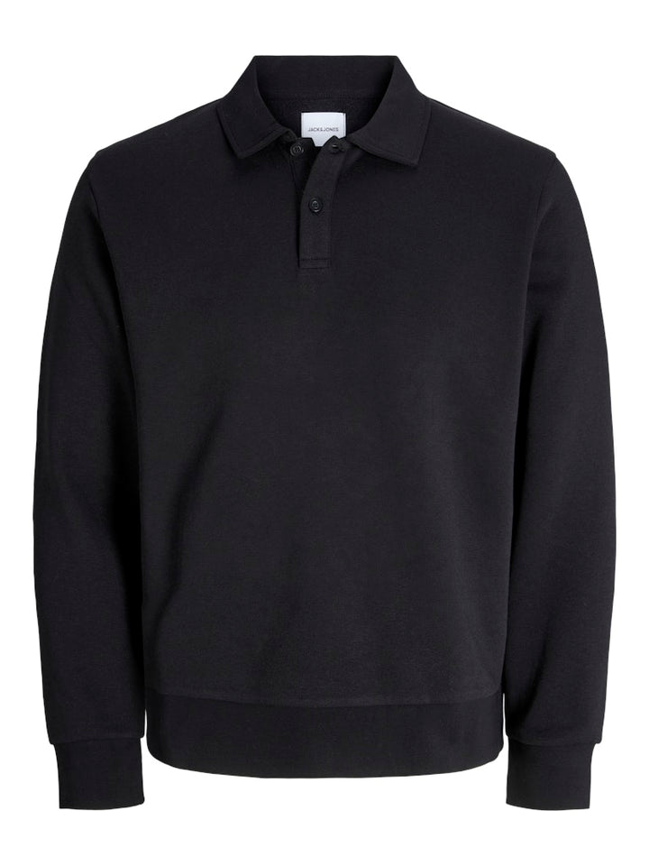 Jjebradley Sweat Polo Noos - Zwart