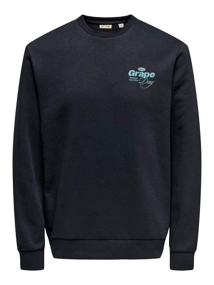Onsalfresco Reg Crew Neck - Zwart