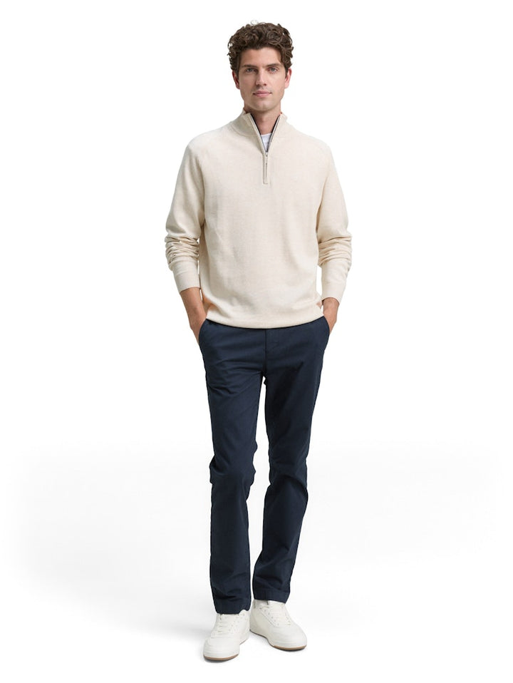 Trui Zip - Beige