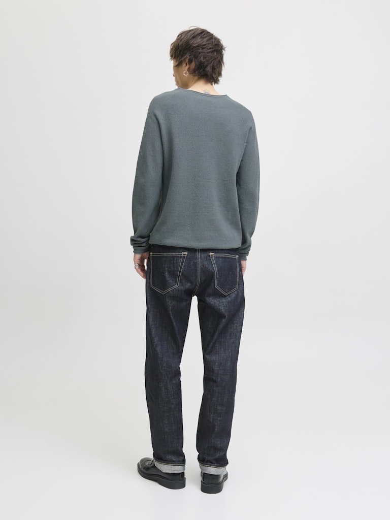 Jjehill Knit Crew Neck Noos - Oud Groen