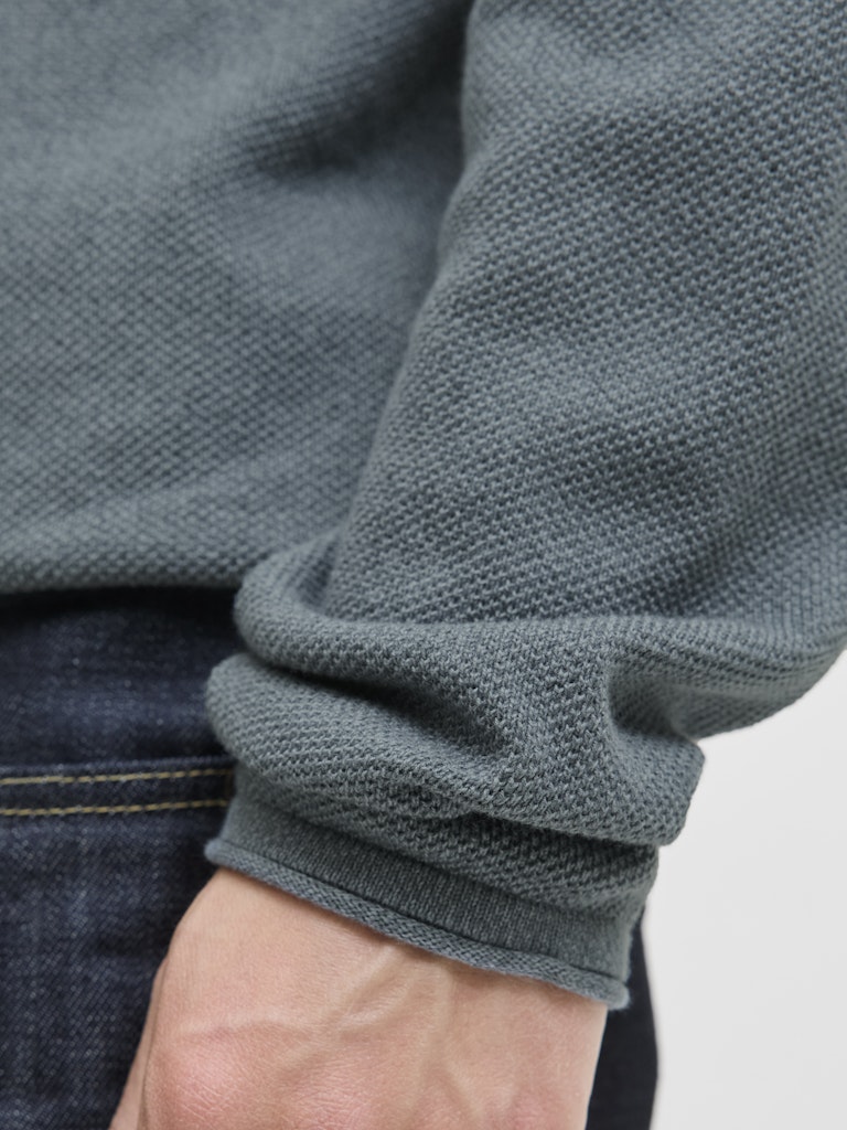 Jjehill Knit Crew Neck Noos - Oud Groen