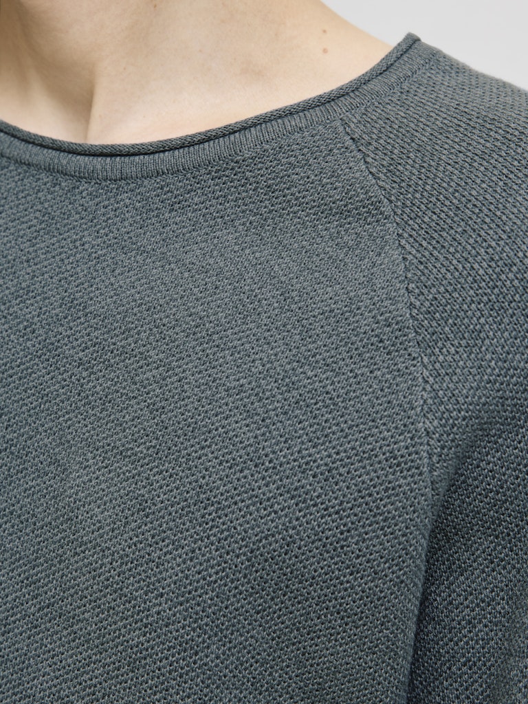 Jjehill Knit Crew Neck Noos - Oud Groen